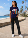 Just Ride Graphic T-Shirt for Womens
