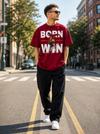 Born To Win Skater Graphic T-Shirt
