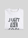 Just Be Cool Oversized Graphic T-Shirt