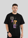 Men Graphic Printed T-Shirt – Metaverse Typography