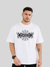 Spiderweb Graphic Oversized T-Shirt