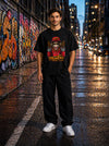 Gangster Monkey Mens Oversized T-Shirt