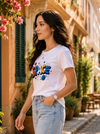 Space Galaxy Graphic T-Shirt for Women