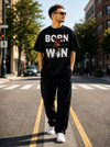 Born To Win Skater Graphic T-Shirt