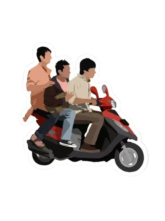 3 Idiots - Sticker