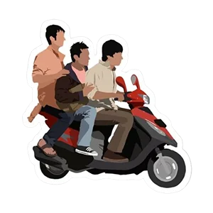 3 Idiots - Sticker