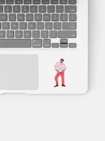 Akshay Kumar's Iconic Raju Pose - Sticker