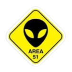 Area 51 - Sticker
