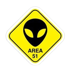 Area 51 - Sticker
