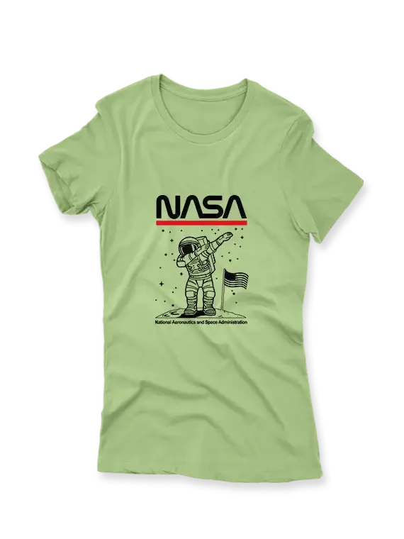 Women's T-Shirt with NASA Astronaut in DAB Position
