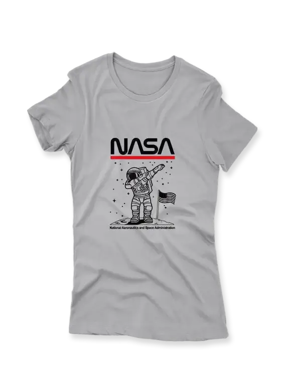 Women's T-Shirt with NASA Astronaut in DAB Position