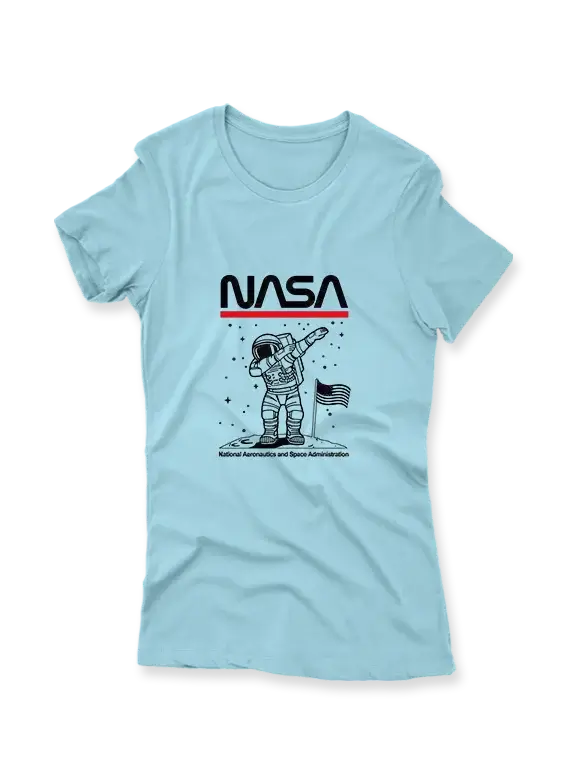 Women's T-Shirt with NASA Astronaut in DAB Position