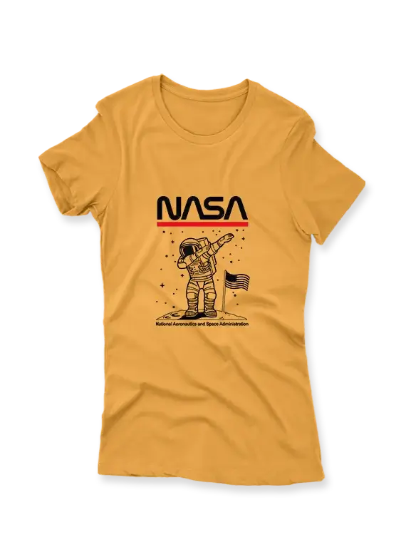 Women's T-Shirt with NASA Astronaut in DAB Position