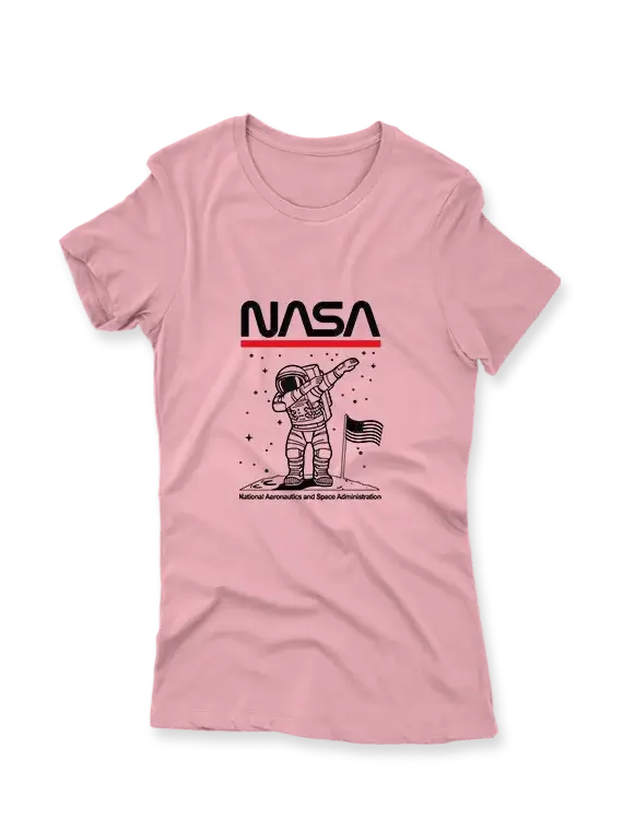 Women's T-Shirt with NASA Astronaut in DAB Position