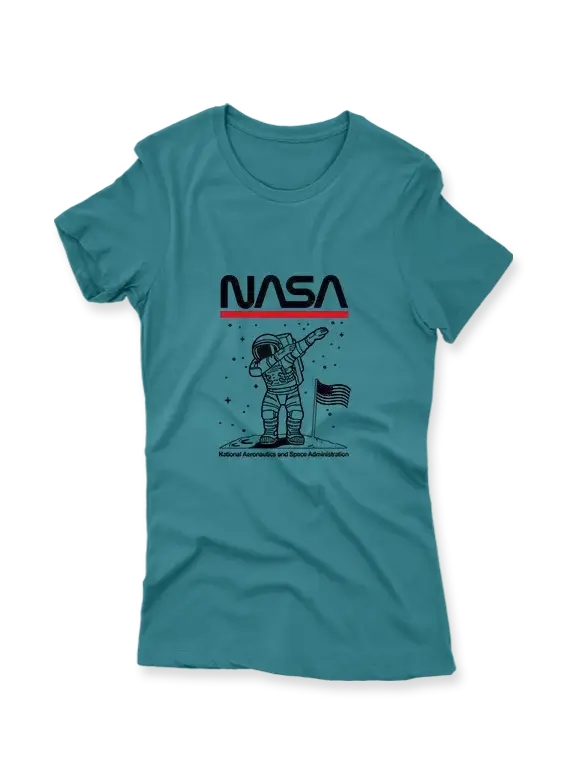 Women's T-Shirt with NASA Astronaut in DAB Position