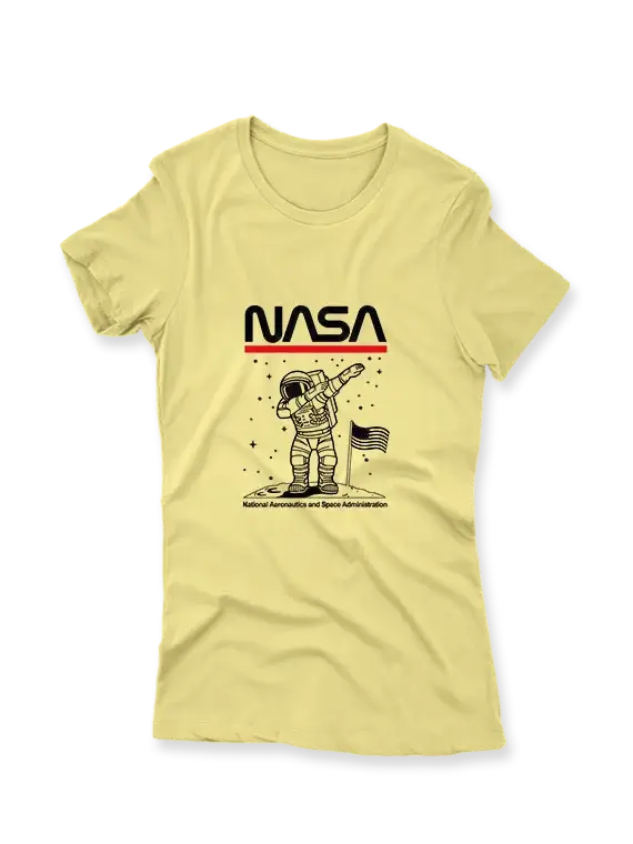 Women's T-Shirt with NASA Astronaut in DAB Position
