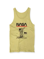 Unisex Tank Tops with "NASA" and Dab Astronaut Print