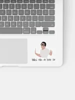 Bilkul Risk Nahi Lene Ka - Sticker