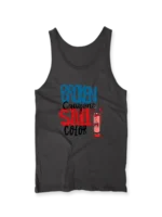 Unisex Tank Tops with "Broken Crayon Still Color" Print