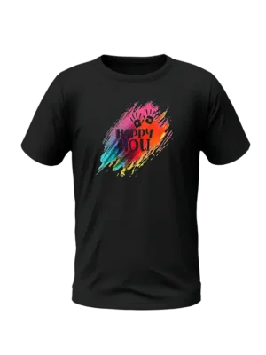 Celebrate Holi In Style - Black