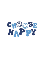 Women's Racerback Tank Tops – "Choose Happy"