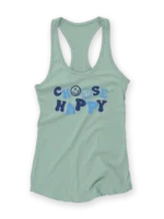 Women's Racerback Tank Tops – "Choose Happy"