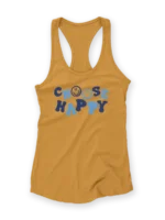 Women's Racerback Tank Tops – "Choose Happy"