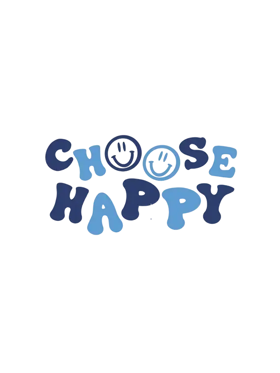 Women's Racerback Tank Tops – "Choose Happy"