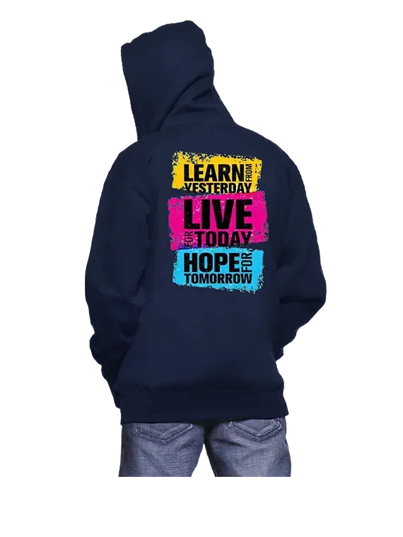 Learn, Live & Hope - Hoodies