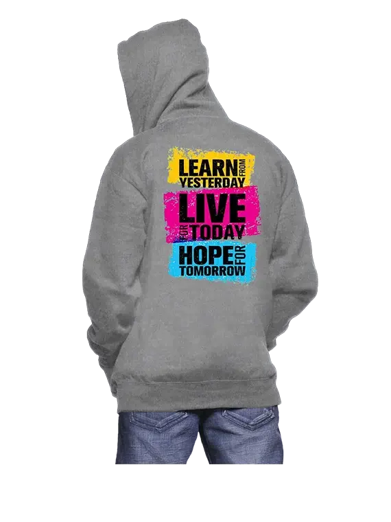 Learn, Live & Hope - Hoodies