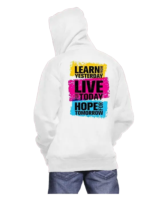Learn, Live & Hope - Hoodies