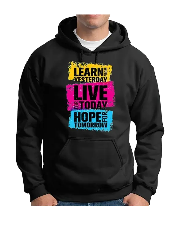 Learn, Live & Hope - Hoodies