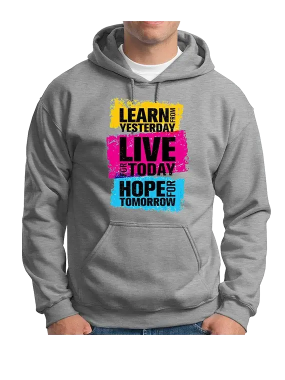 Learn, Live & Hope - Hoodies