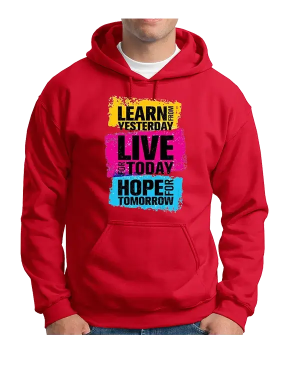 Learn, Live & Hope - Hoodies