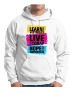 Learn, Live & Hope - Hoodies