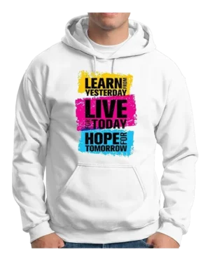 Learn, Live & Hope - Hoodies
