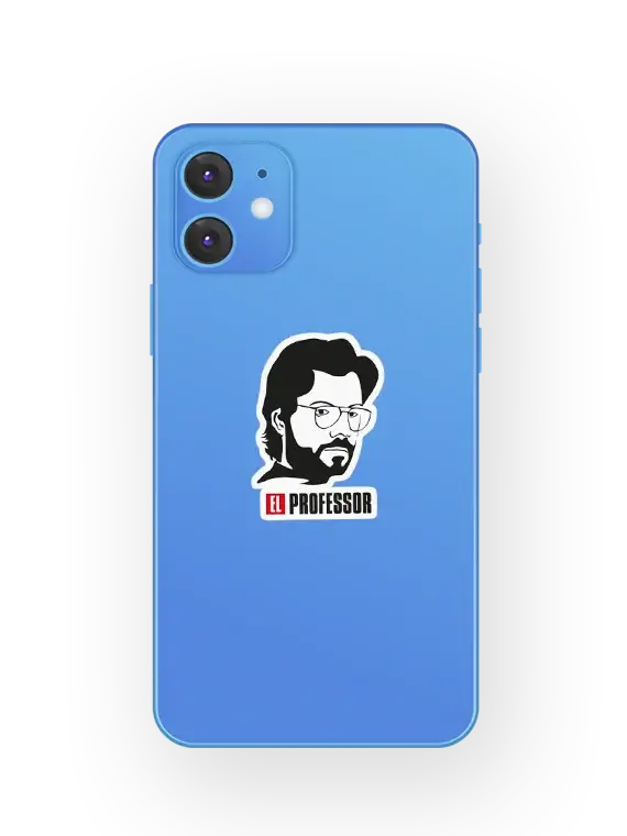 EL PROFESSOR Money Heist Sticker