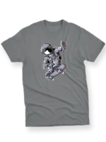 Men's T-Shirt – Astronaut On Skateboard