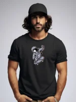 Men's T-Shirt – Astronaut On Skateboard