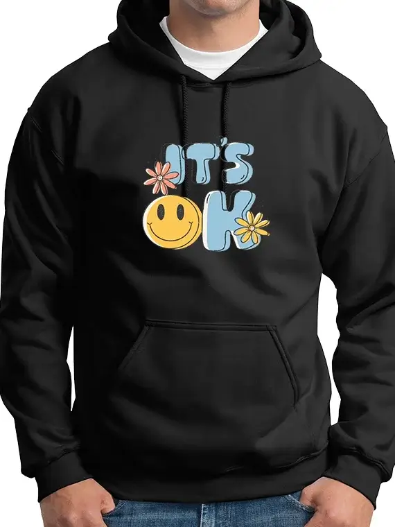 Men's Hoodie – It's OK