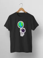 Astronaut Earth Balloon T-Shirt