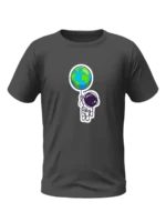 Astronaut Earth Balloon T-Shirt