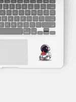 Astronaut Drinking a Shake