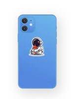 Astronaut Drinking a Shake