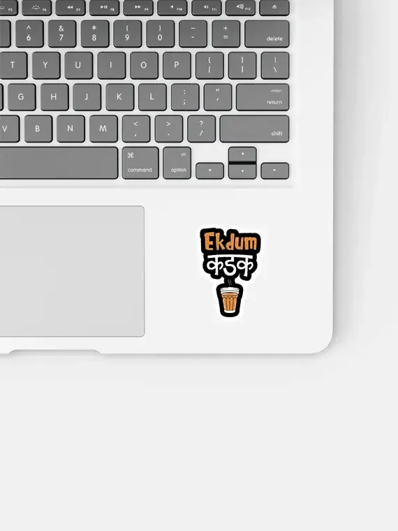 Ek Dum Kadak Chai - Sticker