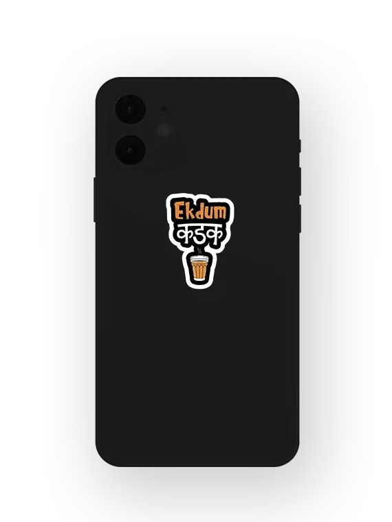 Ek Dum Kadak Chai - Sticker
